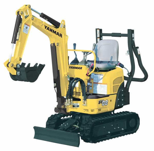 YANMAR SV08 Minibagger 1,035t Breite: 680 - 840mm