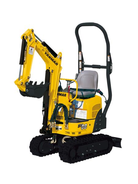 2-YANMAR SV08 Minibagger 1,035t Breite: 680 - 840mm