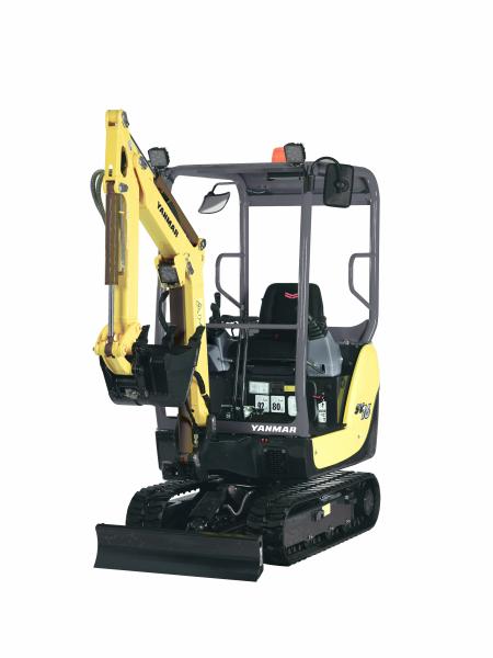 2-YANMAR SV16 Minibagger 1,730t Breite: 980 mm