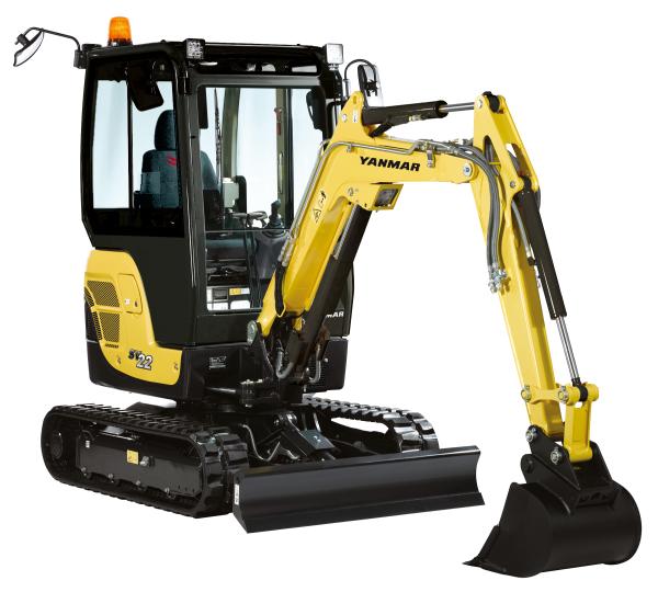 YANMAR SV22 Minibagger 2,260t Breite: 1380 mm