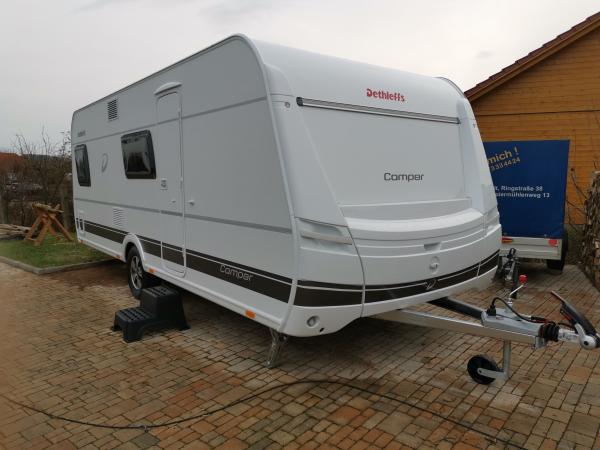 Wohnwagen Dethleffs Camper 540 mit max. 4-5 Schlafplätzen