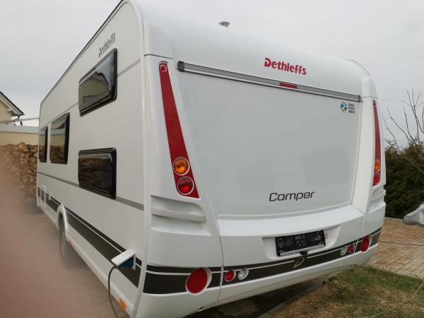 2-Wohnwagen Dethleffs Camper 540 mit max. 4-5 Schlafplätzen