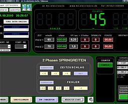 2-Zeitnahme; Pferdesport-Turniere