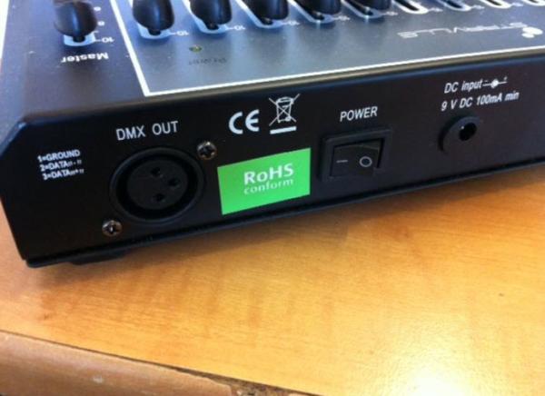 2-DMX Controller 12 Kanal Lichtpult