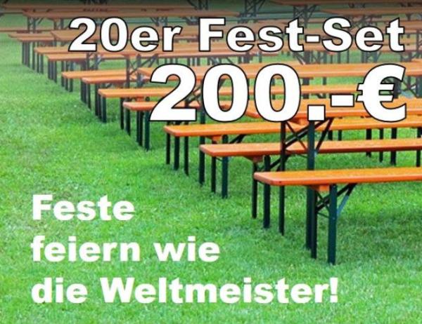 3-Festzeltgarnitur