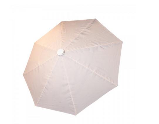 1-Sonnenschirm "Locarno" Durchmesser 300 cm creme ohne Fuß