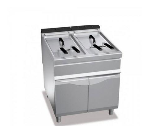 Doppel-Fritteuse Maxima elektrisch 2x22 ltr