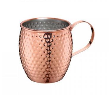 Moscow Mule Kupferbecher Hammerschlag 500 ml