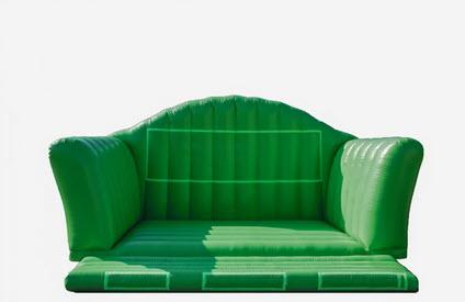 1-Hüpfburg Grüne Couch