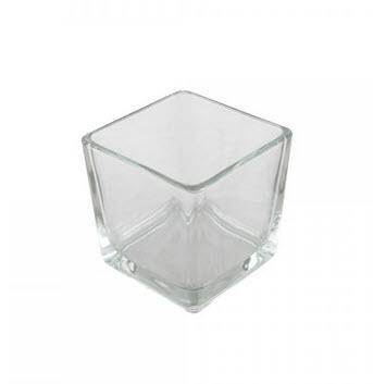 Windlicht Glas klar 10 cm