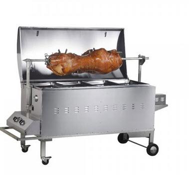 Gasgrill "Maximo" für Spanferkel, Lamm oder Hähnchen 230V & Gas