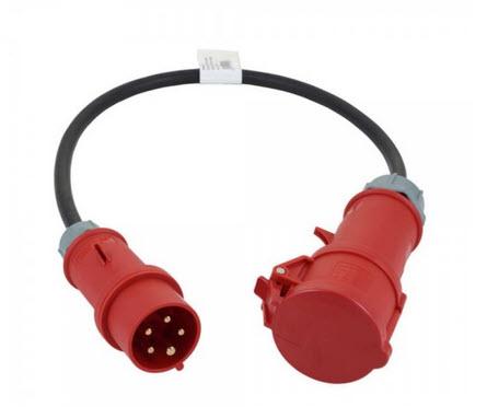 1-Adapter CEE 16A>32A
