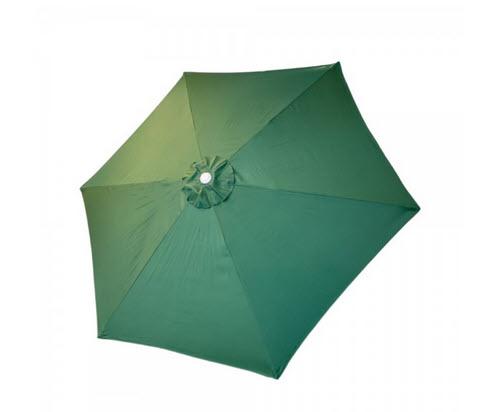 1-Sonnenschirm "Locarno" Durchmesser 300 cm dunkelgrün ohne Fuß