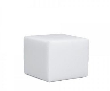 White Lounge Cube Sky