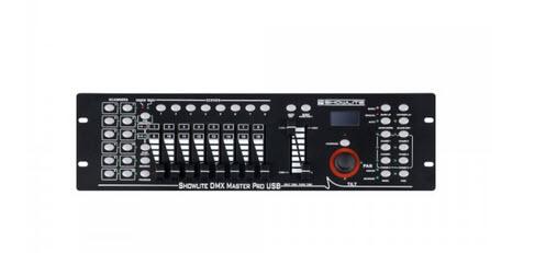 1-Beleuchtungspult Showlite DMX Controller Master Pro USB