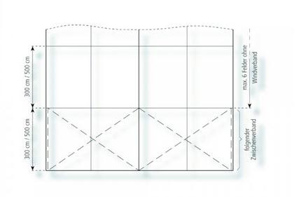 3-Partyzelt Holiday Basic 10x30m 300m², kein Fußboden mit Erdnagelverankerung