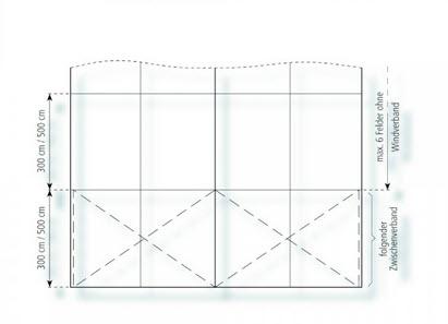 3-Partyzelt Holiday Classic 10x21m 210m², kein Fußboden mit Erdnagelverankerung