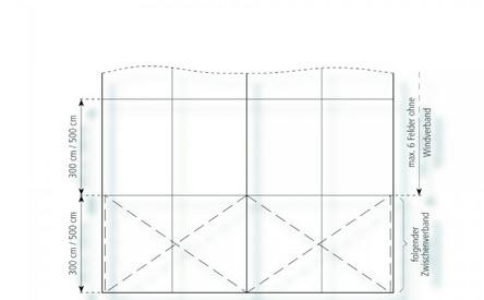 2-Partyzelt Holiday Classic 10x21m 210m², mit Fußboden verankerungsfrei