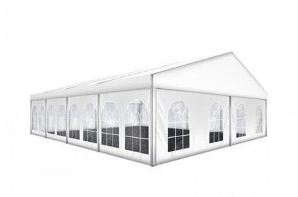 Partyzelt Holiday Classic 10x6m 60m², kein Fußboden mit Erdnagelverankerung
