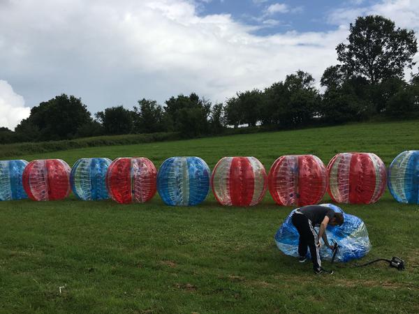 2-Bubble Soccer / Bubble Balls / Sumo Fußball / Zorb Ball