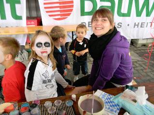 2-Kinderschminken, inkl. 1 Schminkpersonal