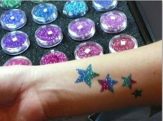 2-Glitter Tattoos