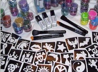 3-Glitter Tattoos