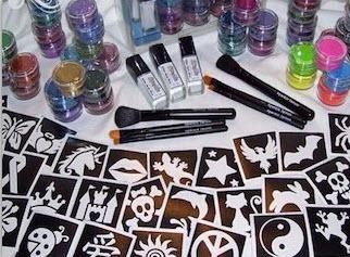 3-Glitter Tattoos