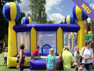 Hüpfburg Strandball