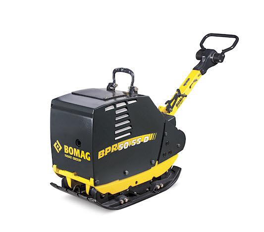 1-Rüttelplatte; Bomag BPR 50/55D