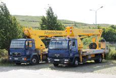 1-LKW Teleskoparbeitsbühne 22m; WTB 220 auf 3,5 t MB Sprinter