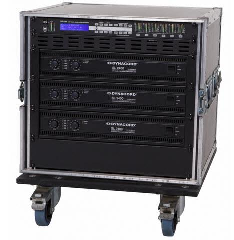 Endstufen-System-Rack 1