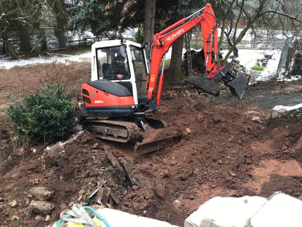 3-Kubota Minibagger mieten [bärenstarke 2,6 Tonnen] inkl. Anhängerlieferung in Coburg Obe...