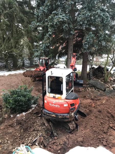 5-Kubota Minibagger mieten [bärenstarke 2,6 Tonnen] inkl. Anhängerlieferung in Coburg Obe...