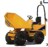 Raddumper 1,1 t mit drehbarer Kippmulde