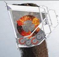 2-Schaufelseparator für Bagger und Radlader