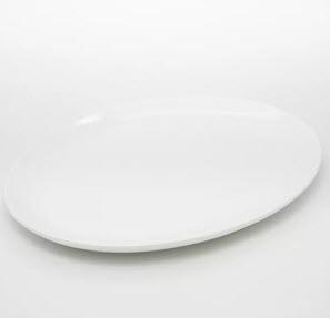 Platte, oval 35 cm Jade