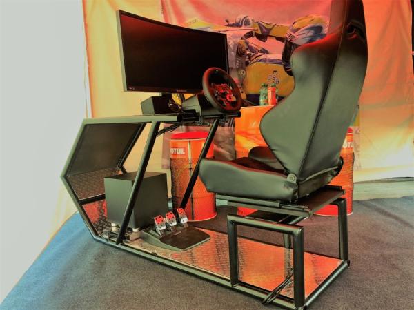 2-3D Brille Rennsimulator Fahrsimulator Racing Virtual Reality