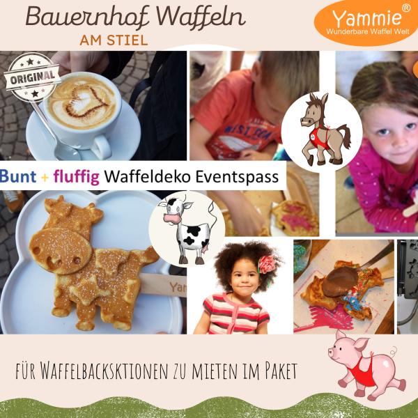 2-Die Muh Kuh Waffel am Stiel zur Miete für Deine Veranstaltung