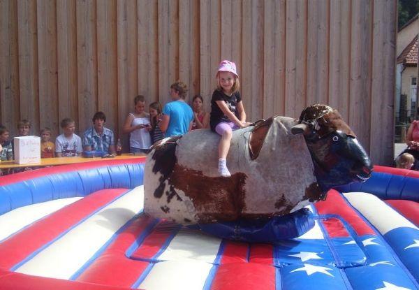 1-Bullriding inkl. 1 Betreuungsperson. Original Falgas Bullriding!!!