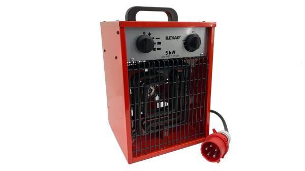 Bauheizer 5KW Elektro-Heizung Starkstrom Heizlüfter