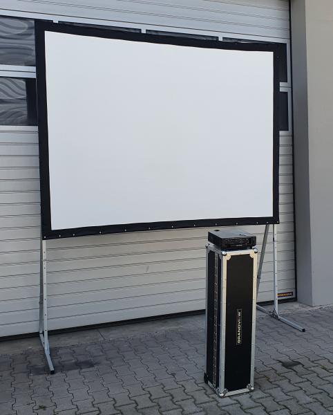 2-Beamer Leinwand Set zur Miete