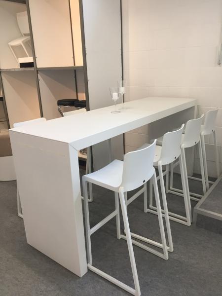 2-Barhocker Kasar weiß mieten