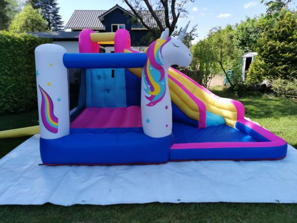 2-Wasserrutsche Einhorn mieten