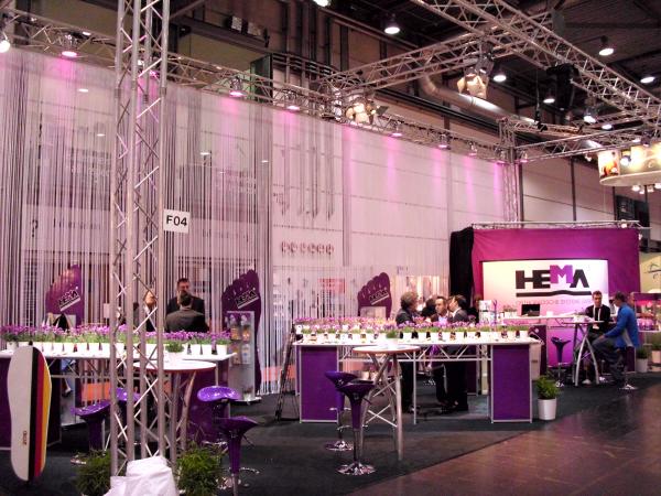 2-Traveresen Messestand (Ground-Support) 6m x 4m x 3, 50m