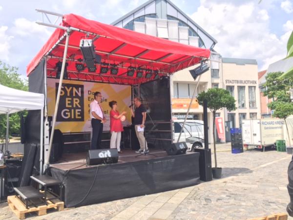 3-Mobile Bühne 14m² - Multistage für Stadtfest, Events, Festivals & Konzert (auc...