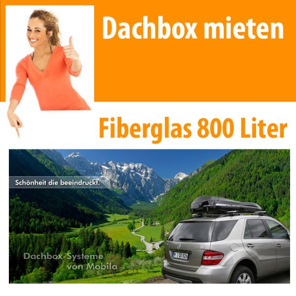 1-800 Liter Premium Dachbox - Fiberglas 200 km/h möglich