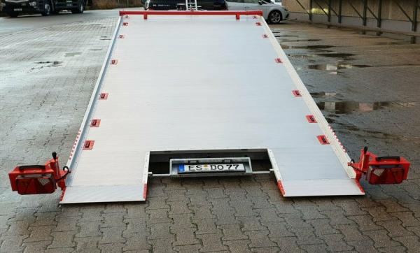 3-Anhänger Autotransporter Trailer PKW Anhänger 3,0t Kippbar mieten Vermietung Verleih