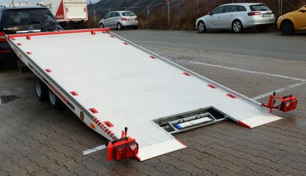 Autotransport Anhänger Autotransporter kippbar 3,0t mieten