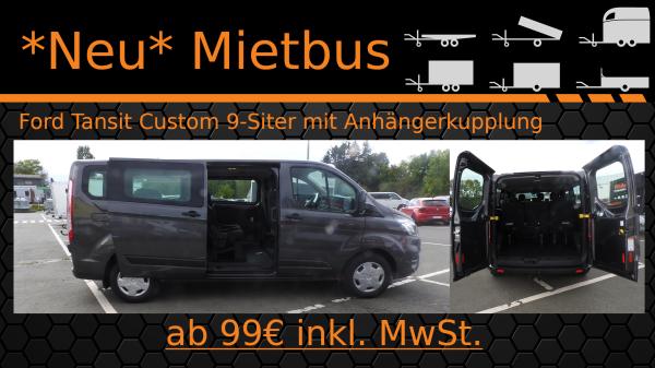 Ford Transit Custom 9-Sitzer